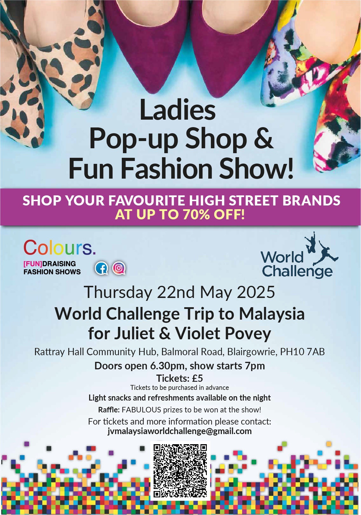 Ladies Pop-up Shop  & Fun Fashion Show - World Challenge Trip Fundraiser